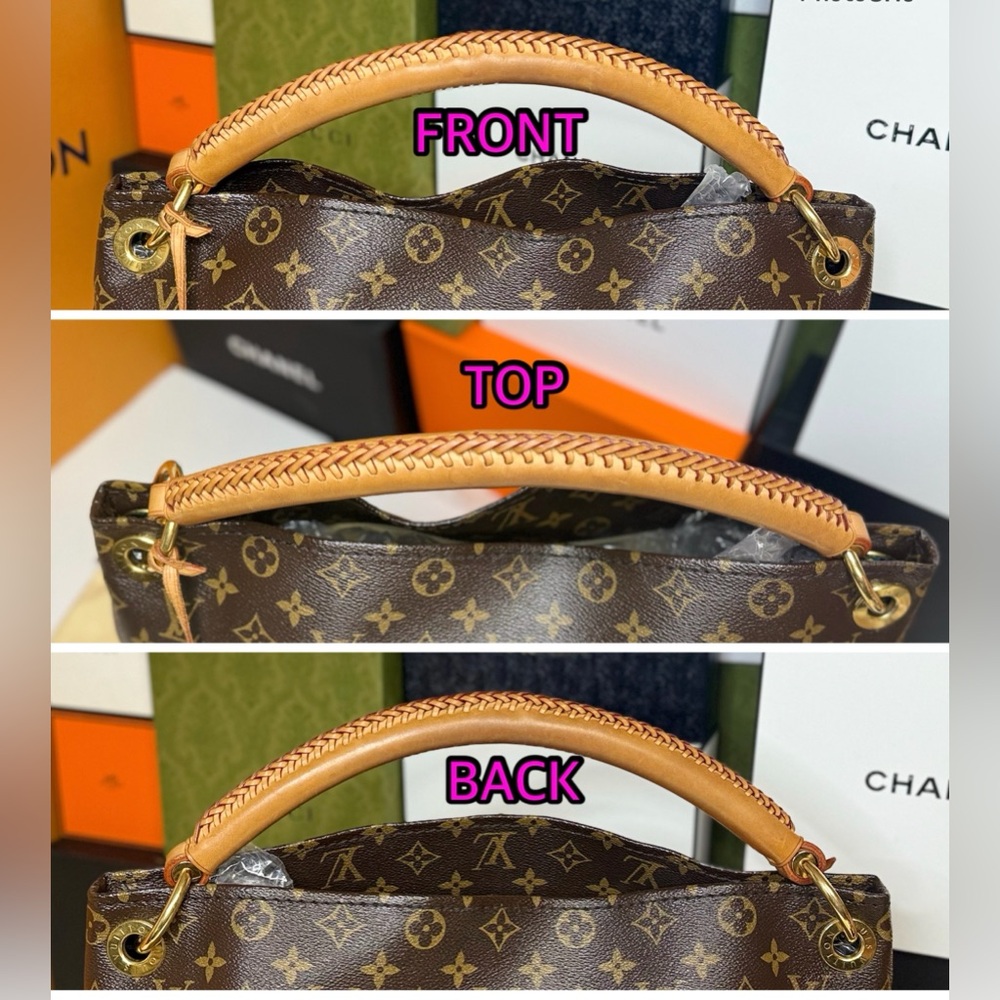 🔥SOLD🌸LOUIS VUITTON🌸 w/COA Artsy MM Monogram Tote Bag 🔥Authentic - Picture 7 of 17